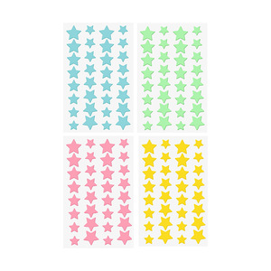 Disposable portable makeup <b>mirror</b> case acne patches, <b>star</b>-shaped acne patches, hydrocolloid acne concealer patches, cute acne - Product Image 1