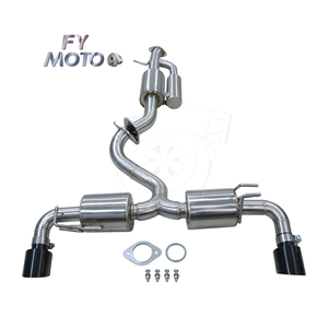 CATBACK pour <span class=keywords><strong>TOYOTA</strong></span> <span class=keywords><strong>GR</strong></span> <span class=keywords><strong>YARIS</strong></span> <span class=keywords><strong>2020</strong></span>+ avec embouts noirs - Product Image 1