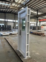 Porte de sécurité en verre résistant, porte de coffre-fort, porte en métal, usine de Jinzhengsafe