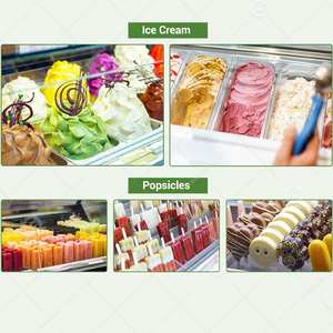 Ice Cream Display Showcase Popsicle Display Cabinet Freezer <b>Small</b> Gelato Freezer Machine for Sale - Product Image 6