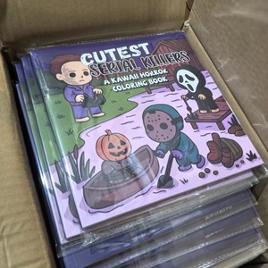 Colección de <span class=keywords><strong>Libros</strong></span> para Colorear con <span class=keywords><strong>Memes</strong></span> Divertidos de Gatitos con Temática Navideña, Encuadernación con Alambre, Impresión UV, Último Estilo de Internet, Libro para Colorear Acogedor y Adorable - Product Image 4