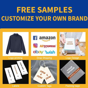 Felpa a metà quarto con Zip personalizzata di alta qualità da donna con colletto alto a manica lunga Pullover in cotone camicie da palestra - Product Image 6