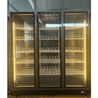 Réfrigérateur de présentation pour boissons gazeuses, refroidisseur de bouteilles de vin, ventilateur de refroidissement, vente chaude, congélateur, réfrigérateur
