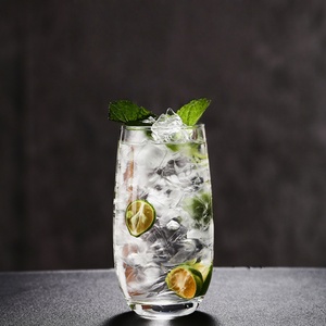 Copa de cóctel Collins de pared recta para Long Island Iced Tea, Gin Tonic, Mojito - Cristalería de diseño nórdico/minimalista - Product Image 3