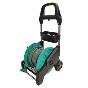 Enrouleur de tuyau d'arrosage à roulettes durable, chariot portable pour tuyau d'arrosage pour l'irrigation des jardins et des cours - Product Image 4