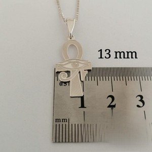 สร้อยคอจี้รูปตาของอียิปต์โบราณ316L สแตนเลสเครื่องประดับอียิปต์ที่สำคัญสร้อยคอตาแห่งฮอรัส - Product Image 4