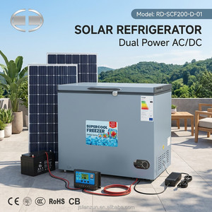 Congelador Solar de 200l, Doble Uso 12v/24v + CA, Ahorro de Energía, con Kit de Batería, Modelo SS221148822, Puerta Única - Product Image 4