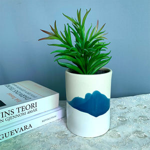 نمط طبيعي ديكور المنزل الخزف سطح المكتب وعاء زهور أكثر شعبية في أوروبا - Product Image 5