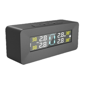 Sistema de Monitoreo de Presión de Neumáticos (TPMS) para Automóvil con Carga Solar Inalámbrica, 4 Sensores Externos, Resistente al Agua IPX7, Alerta de Temperatura en Tiempo Real - Product Image 4