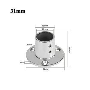 Accessoire marin en acier inoxydable AISI 316, base rectangulaire, base de main courante à 90 degrés pour bateau - Product Image 4