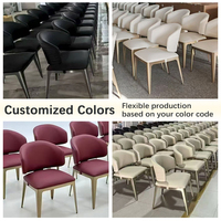 Meubles de restaurant en bois massif moderne Philippines ensemble de chaises et de tables café café canapé banquette pour projet d'hôtel