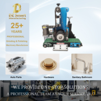 Máquina Pulidora Manual de Doble Cabezal de Alto Torque DZ para Acabado Brillante de Espejos, Larga Duración