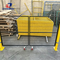 Offre Spéciale : Panneau de Protection Métallique Jaune Personnalisé pour Robot, Clôture de Sécurité pour Machine, Modélisation 3D pour Isolation d'Entrepôt