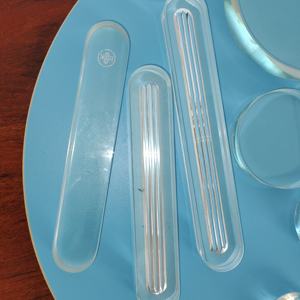 Verre de jauge de niveau de chaudière réflexe en borosilicate trempé, transparent/réfléchissant, haute température, personnalisable - Product Image 2