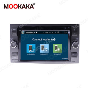 New Android Car Đài Phát Thanh GPS Navigation 2din Autoradio WIFI Car Multimedia Player Cho FORD FOCUS C-MAX FIESTA FUSION GALA 2005-2007 - Product Image 3