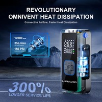 Portable Car Air Pump Tire Pressure Air Compressor Wireless Digital Display Tire Auto Stop When Fully Inflated for Car Bicycle