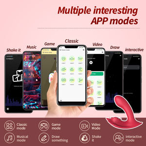 Игрушка-вибратор для женщин, мастурбатор для пар, стимулятор клитора, секс-машина с управлением через приложение, вибратор для трусиков. - Product Image 3