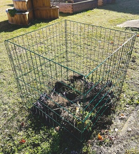 <span class=keywords><strong>Bac</strong></span> <span class=keywords><strong>de</strong></span> <span class=keywords><strong>compostage</strong></span> en fil métallique pour jardin - Product Image 4