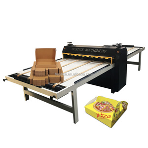 Machine de découpe à cylindre électrique certifiée CE Petite taille Craft Buddy Carton <span class=keywords><strong>Pizza</strong></span> Box Making Paper Material PLC Core Sale - Product Image 2