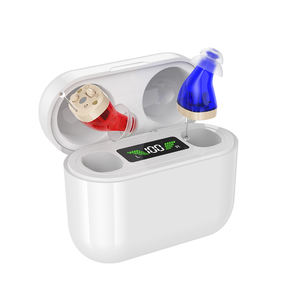 Audífonos CIC de Marca Privada, Recargables, Diseño Invisible y Pequeño, con Estuche de Carga, Productos Digitales para el Oído y la Audición - Product Image 1