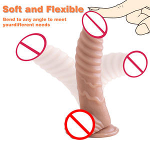 Yeni taşınabilir yetişkin oyuncak ekstra uzun yapay Penis Penis banyo oturma odası vantuz ile sert kadınlar için uygun yapay Penis - Product Image 2