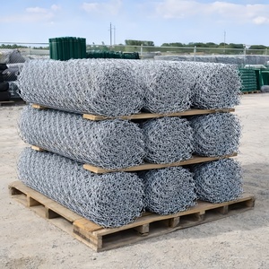 Clôture en grillage électrique résistant au vent, à mailles larges, revêtement PVC, pour jardins et fermes, utilisation sur terrains en pente et en zones montagneuses - Product Image 1
