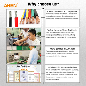 Đầu Cắm Nam Nema L7-30P Với Dây SJT 10AWG * 3C Đến 2 * SA2-30 Đầu Nối Nguồn ANEN Với SJT 12AWG * 3C FT4 - Product Image 3