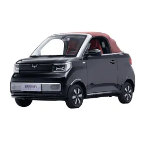 Cheap Convertible Sports Car 2022 Lithium Iron Phosphate Car In Stock 3 Door 2 Seat New Energy Electric Car Wuling Micro EV