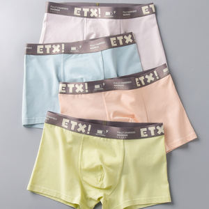 130-180 सेमी युवा लड़के आपके अपने ब्रांड की शॉर्ट्स बांस के साथ पुरुषों के लिए बांस के अंडरवियर डिजाइनर बॉक्सर - Product Image 1