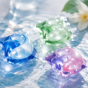 Lessives en dosettes écologiques jetables à parfum longue durée 72H – Perles de détergent parfumées pour vêtements - Product Image 1