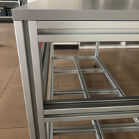 Tables de travail en alliage d'aluminium pour ligne de montage industrielle