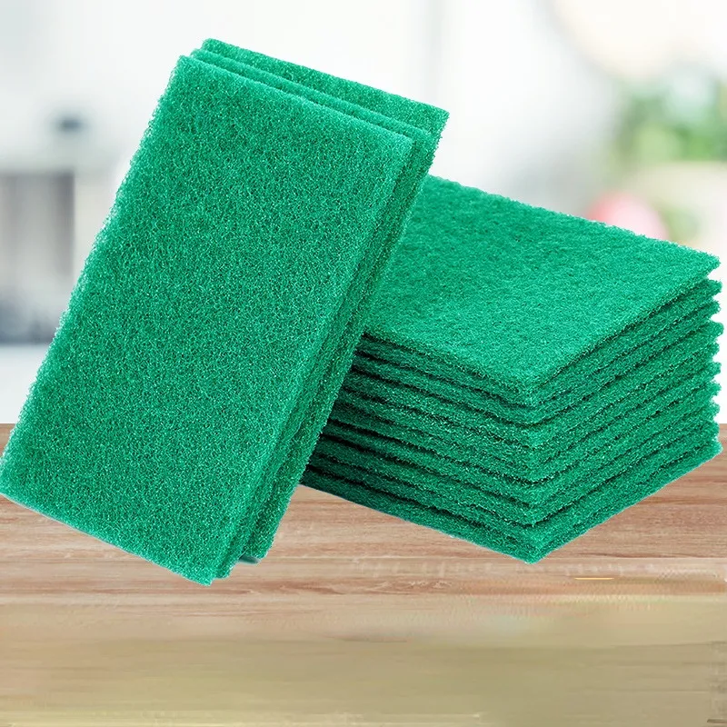 FF2550 Esfregão de limpeza resistente anti-riscos para cozinha, esponja reutilizável para lavar louça, esfregão de limpeza para pratos