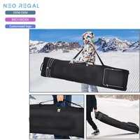 Sac de snowboard en nylon de style nouveau, le plus vendu, sac tout-en-un pour skis, équipement de protection, gants, idéal pour les déplacements