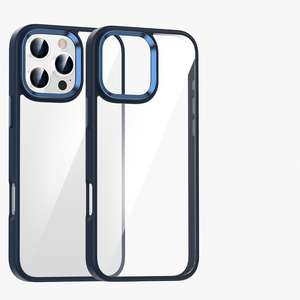 Funda para iPhone 17 Pro Max, diseño Golden Shield Eagle Eye, marco transparente de metal para la lente, funda completa anticaídas. - Product Image 5