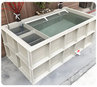 Réservoir d'eau en PP, bac PE soudé sur mesure, réservoir de traitement par électrolyse et de décapage en UPVC, filtre, plaque plastique, bac à poissons, traitement de réservoirs PP