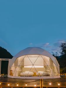 Tienda de campaña móvil moderna transparente PC Star Room Bubble House para exteriores Villa Áreas escénicas Homestay Hotel Container Houses - Product Image 2