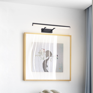 Decor Sensor Chrome Plating Metal Housing Wall Mount Lamp Mirror <b>Lighting</b> Fixture Led Bathroom <b>Vanity</b> Light Black IP20 3-Year - Product Image 5