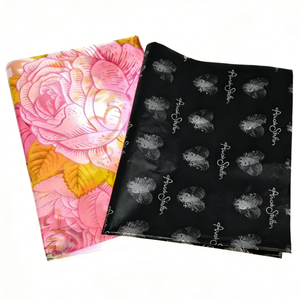 Custom Multicolor Thin <strong>Tissue</strong> Wrapping <strong>Paper</strong> Smooth Plain <strong>Patterned</strong> Styles for Gift Wrapping, Crafting - Product Image 3