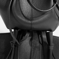 Bolsa de Viaje Grande Personalizada de Primera Calidad para Mujer, con Cierre, de Cuero Grueso, Diseño de Lujo OEM