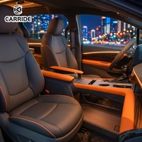 Kit de conversion complet CARRIDE pour sièges de capitaine Starlight Headliner, éclairage d'ambiance, kit carrosserie sport, intérieur exécutif