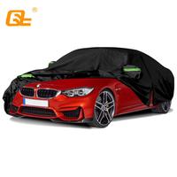 Housse de voiture extérieure imperméable et personnalisée pour BMW Série 4 M4 428i 430i 435i 440i 2014-2025 avec fermeture éclair, coupe-vent et robuste