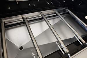 Grande vente sur les grils BBQ modernes, luxueux et haut de gamme <span class=keywords><strong>en</strong></span> acier inoxydable pour l'extérieur, style coré<span class=keywords><strong>en</strong></span>, 4 brûleurs, options <span class=keywords><strong>gaz</strong></span> et charbon de bois - Product Image 3