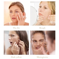 Kit de Soins Visage au Riz : Masque, Sérum, Tonique, Extrait de Collagène, Anti-Âge, Anti-Rides, Éclat, Réparateur, Coffret Cadeau