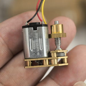 Mini Attuatore Lineare N20 con Riduttore Metallico, Motore DC 12/3.7V, 65/112/130/150 RPM, Motore a Bassa Velocità per Serratura con Impronta Digitale - Product Image 2