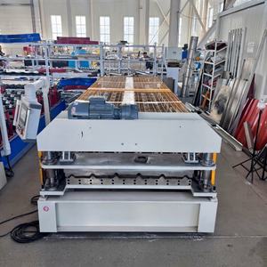 Machine de formage à froid entièrement automatique pour la fabrication de tuiles de toiture en acier coloré résistantes aux tremblements de terre pour zones sismiques - Product Image 2