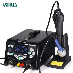Estación <span class=keywords><strong>de</strong></span> Retrabajo YIHUA 853D 5A II 3 en 1 con <span class=keywords><strong>Pistola</strong></span> <span class=keywords><strong>de</strong></span> Aire Caliente SMD para Soldar y <span class=keywords><strong>Desoldar</strong></span>, con Fuente <span class=keywords><strong>de</strong></span> Alimentación Conmutada <span class=keywords><strong>de</strong></span> 30V 5A - Product Image 3
