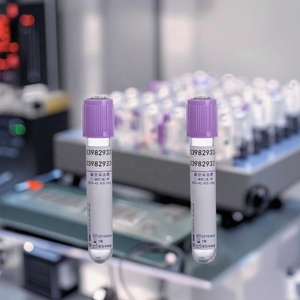 Klinik testler için 8ml PET cam kan testi tüpü EDTA taintainer vakum toplama örneği - Product Image 5