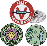 Badge de revers en or pour infirmières médicales, broches en émail, accessoires d'infirmière, broches, broches