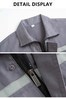 Printemps automne travailleur costume ingénieur de la circulation personnel mécanicien minier soudage Construction travail uniforme Logo personnalisé vêtements de travail