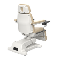 Chaise d'examen médicale électrique Otto-332FC pour salon, spa et clinique, réglable pour les soins des cils, du visage, de la dermatologie, esthétique, pour hôtel et usage beauté
